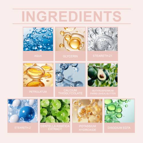 Milde Enthaarungscreme für den Körper