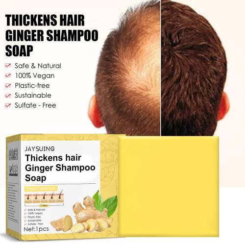 Ingwer Reisprotein Shampoo-Bar