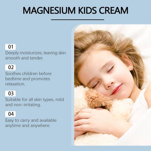 Magnesium Körpercreme für Kinder zur Schlafenszeit