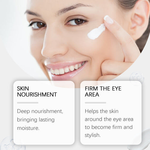 Straffende Augencreme mit Hyaluronsäure, für empfindliche Haut