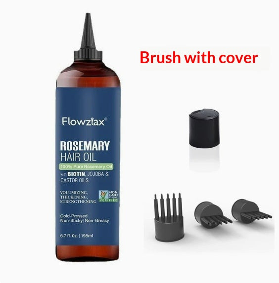 Rosmarin-Haaröl mit Bürstenapplikator, glättend