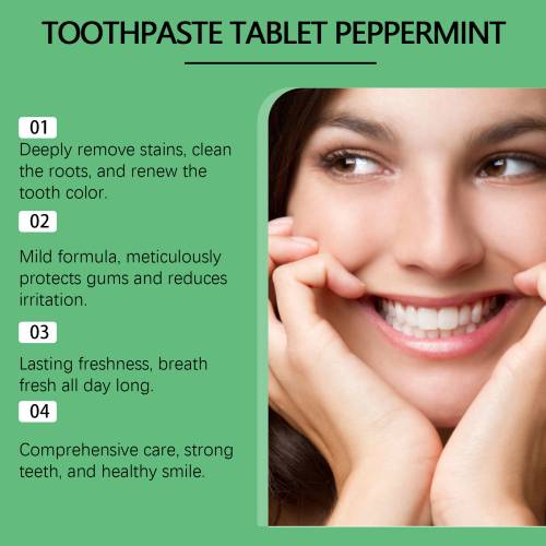 Minz Zahnpasta-Tabletten