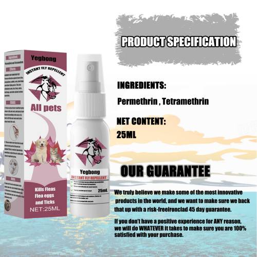 Haustier Fellspray, äußerlich