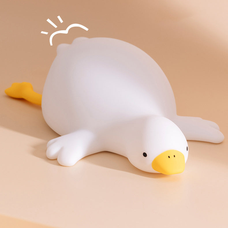 | Große Weiße Gans Tap Tap LED Nachtlampe