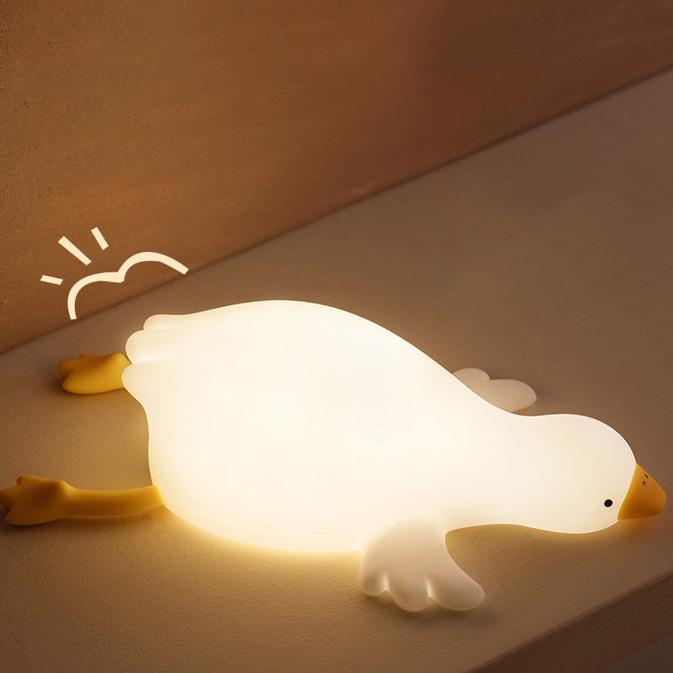 | Große Weiße Gans Tap Tap LED Nachtlampe