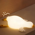 | Große Weiße Gans Tap Tap LED Nachtlampe
