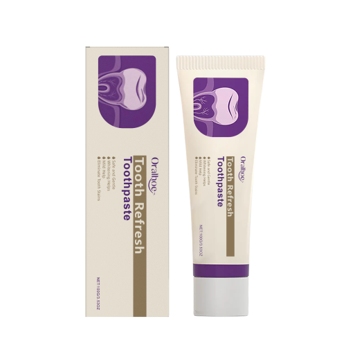 Hydroxylapatit Zahnpasta, strahlend