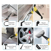 corlado | Handheld Dampfreiniger – Hochtemperatur Teppich- & Fahrzeug-Dampfreiniger