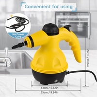 corlado | Handheld Dampfreiniger – Hochtemperatur Teppich- & Fahrzeug-Dampfreiniger