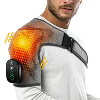 corlado | Schultermassagegerät mit Wärme- und Vibrationsmassage