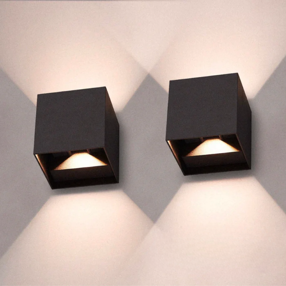 Drahtloses LED-Cube-Lichtset - Kabellos, energieeffizient und vielseitig