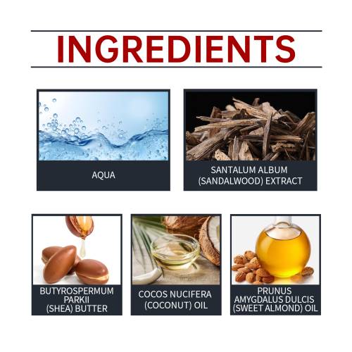 Kokos Mandel Bartcreme