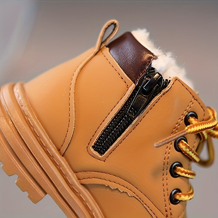 corlado | Wasserfeste Fleece-Winterstiefel für Jungen – Mit Warmfutter & Profilsohle