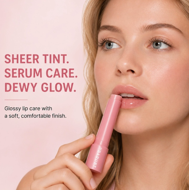Plumping Lippenserum, feuchtigkeitsspendend, zartes Rosa