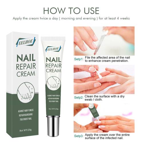 Pflanzliche Nagelcreme
