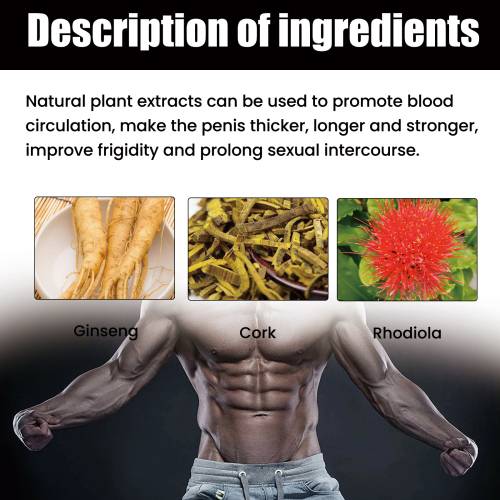 Ginseng Massagegel für Männer