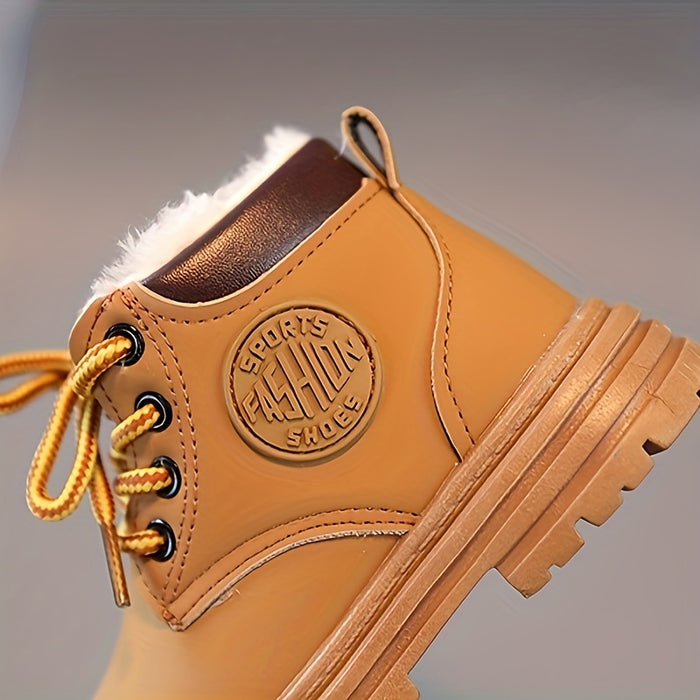 corlado | Wasserfeste Fleece-Winterstiefel für Jungen – Mit Warmfutter & Profilsohle