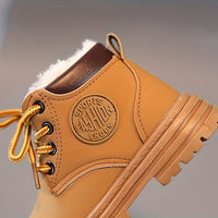corlado | Wasserfeste Fleece-Winterstiefel für Jungen – Mit Warmfutter & Profilsohle