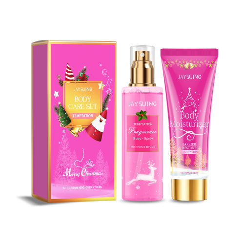 Weihnachts-Körperpflege Geschenkset, Lotion und Body Mist