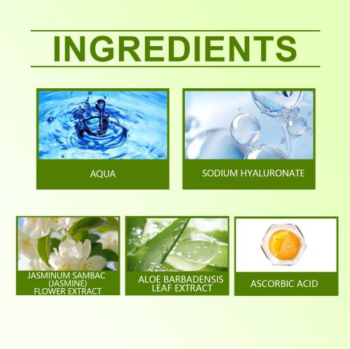 Jasmin Körperparfum Spray mit Aloe