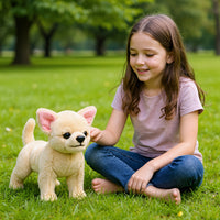 Plüsch Hundespielzeug, weicher kuscheliger Welpe