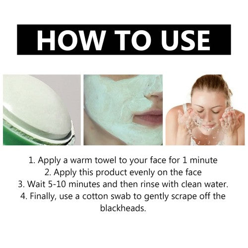 Mitesser-Schlammmaske mit Kaolin
