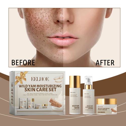 Yamswurzel Pflegeset mit Creme, Lotion und Toner