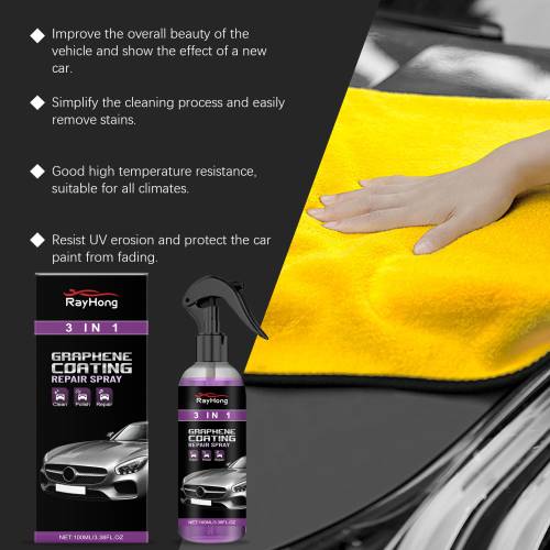 3-in-1 Nano Lackschutz-Spray