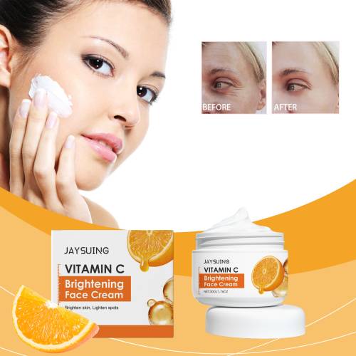 Vitamin C Gesichtscreme mit fruchtigem Duft