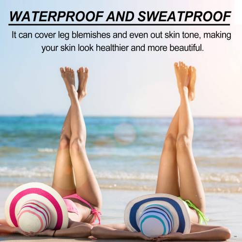 Bronzing-Beincreme für natürliche Bräune, wasserresistent