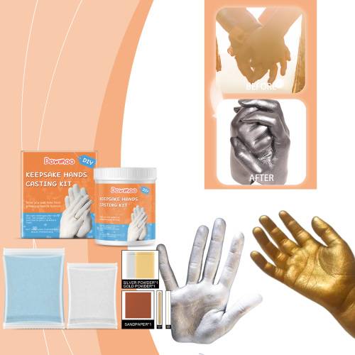 3D Gips Handmodell-Set