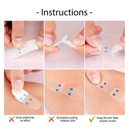 Unsichtbares V-Line Face-Lift-Tape