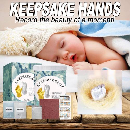 Baby Hand- und Fußabdruck-Set