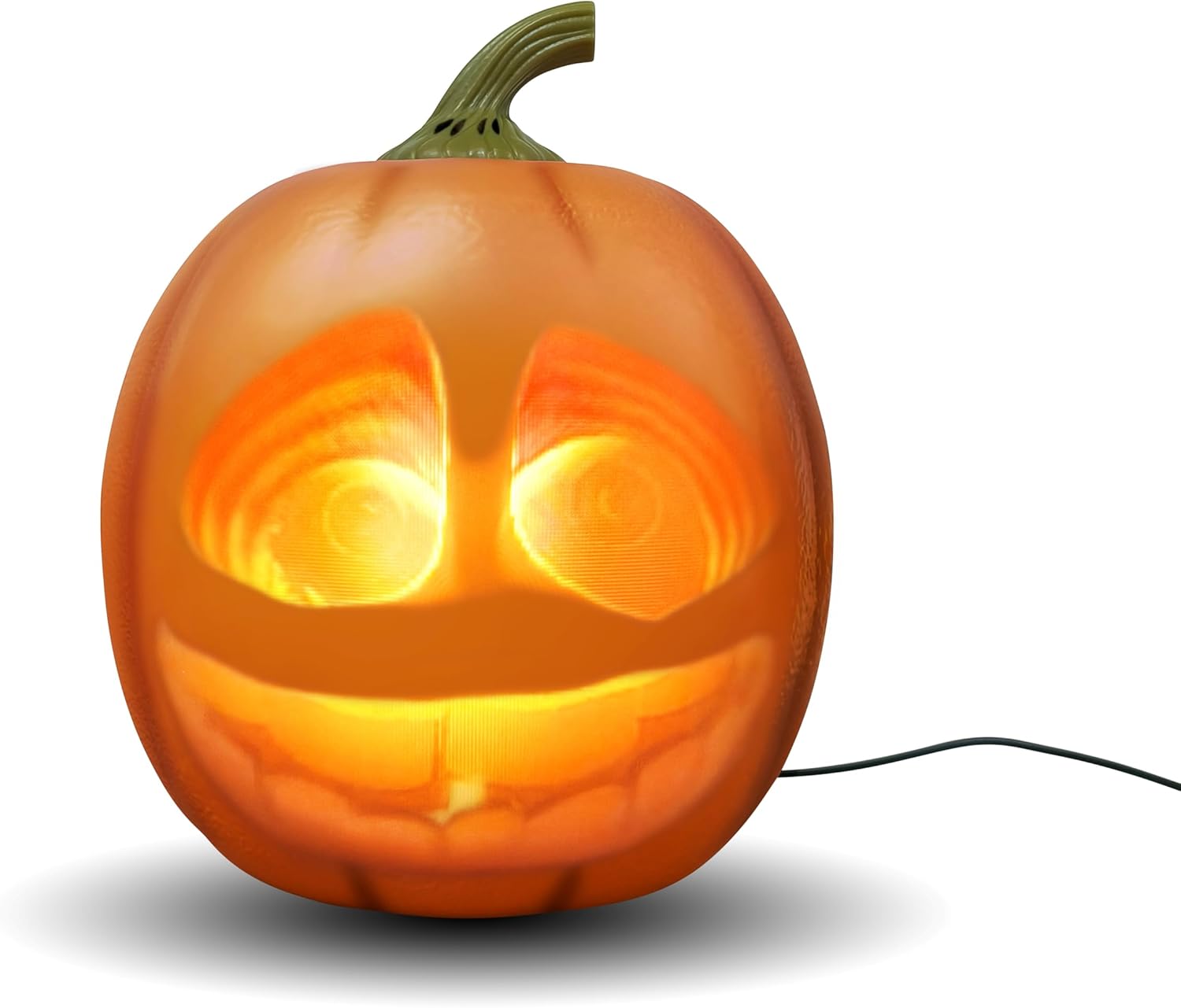 Animierter Singender Halloween Kürbis, Bewegungssensor, Projektionsgesicht