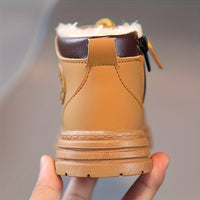 corlado | Wasserfeste Fleece-Winterstiefel für Jungen – Mit Warmfutter & Profilsohle