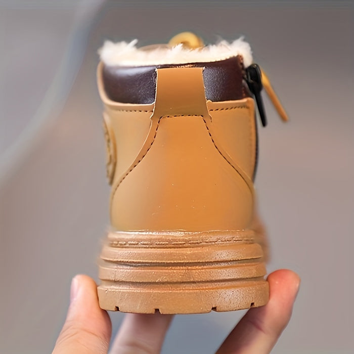corlado | Wasserfeste Fleece-Winterstiefel für Jungen – Mit Warmfutter & Profilsohle