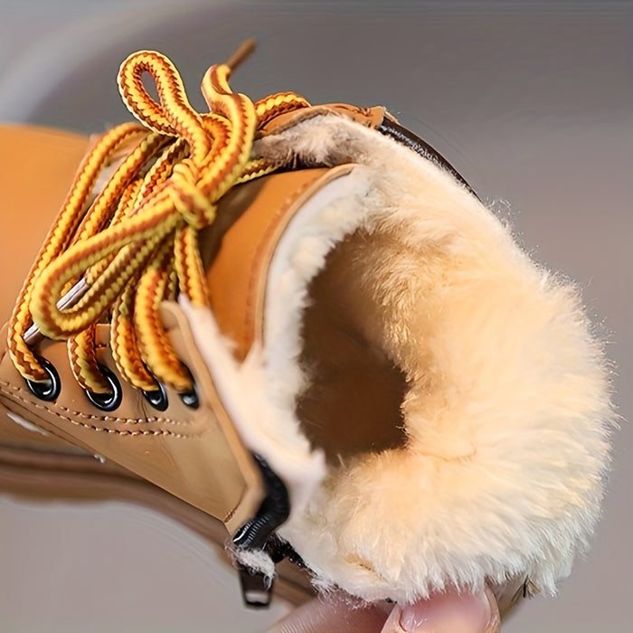 corlado | Wasserfeste Fleece-Winterstiefel für Jungen – Mit Warmfutter & Profilsohle