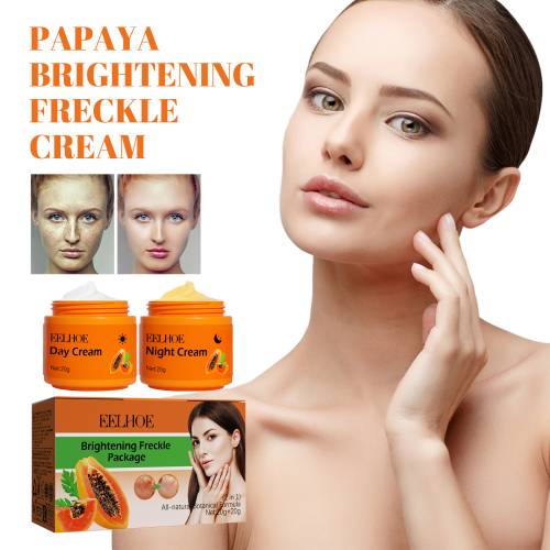 Papaya Tag- und Nachtcreme für dunkle Flecken