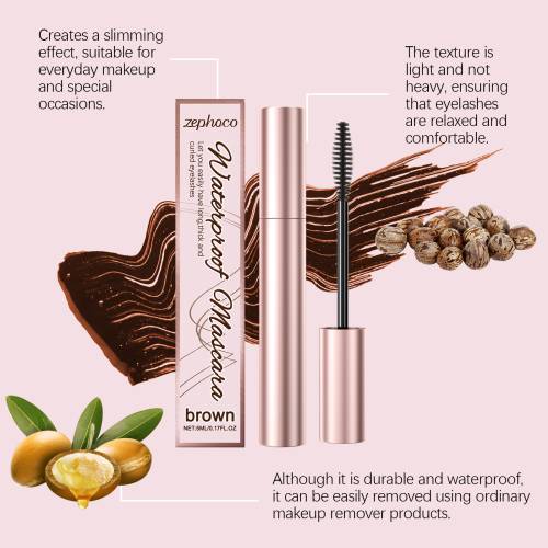 Braune Curling Mascara