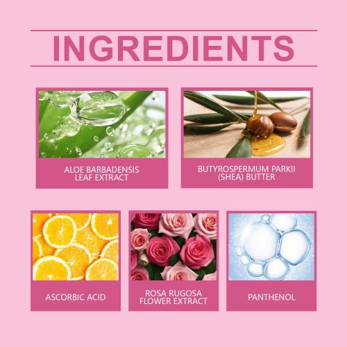 Körpercreme mit Aloe Vera und Sheabutter für raue Haut