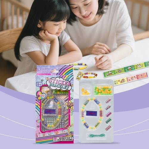 Lehrreiches Perlenarmband-Set für Kinder