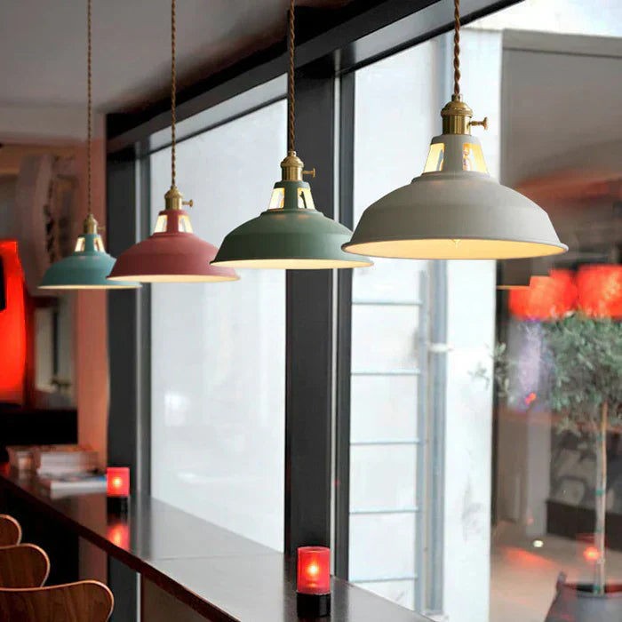 LumoIron – Retro-Hängelampe Metall Industrie-Design Esszimmer E27