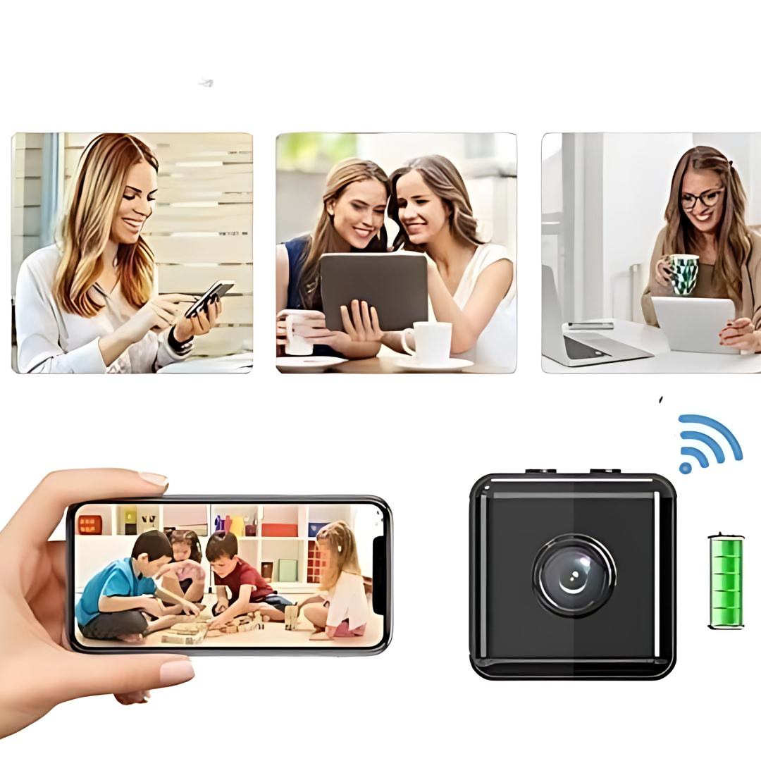 Kabellose Home Security Kamera, WiFi, Indoor Überwachung