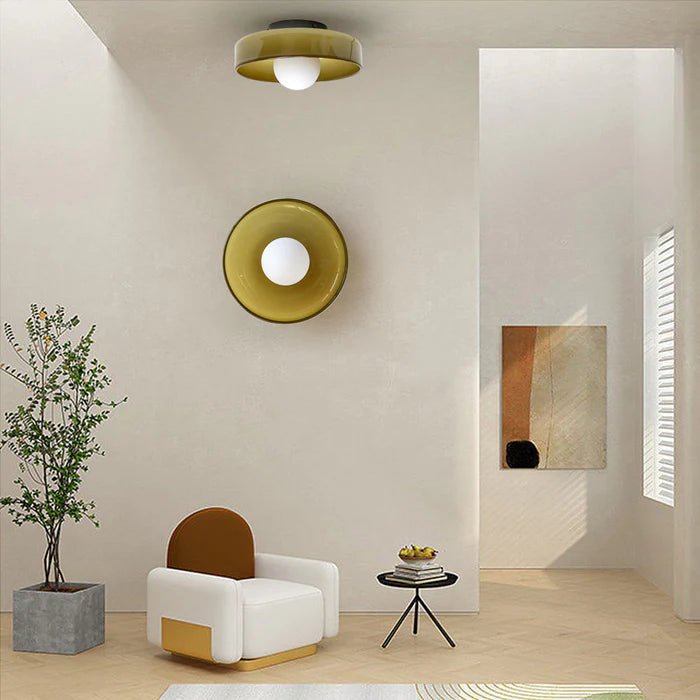 Aurevo – Moderne Ronde Plafondlamp | Dimbare LED & Luxe Design