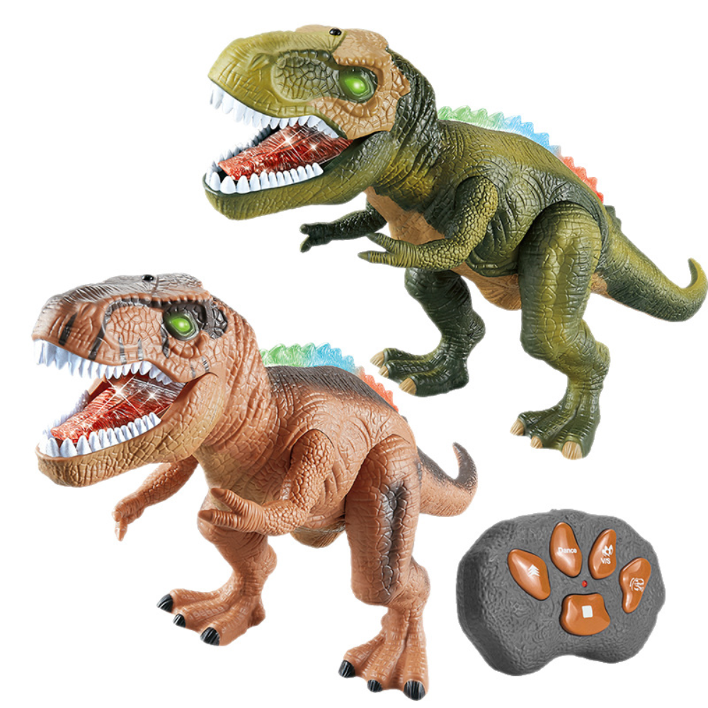 Dinosaurier RC Spielzeug, laufend, leuchtend, brüllend, Kinder