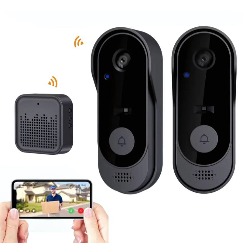 Kabellose Video-Türklingel, Zwei-Wege-Audio, WLAN