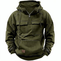 Nordberg – Herren Winter Hoodie mit Fleecefutter und Kapuze