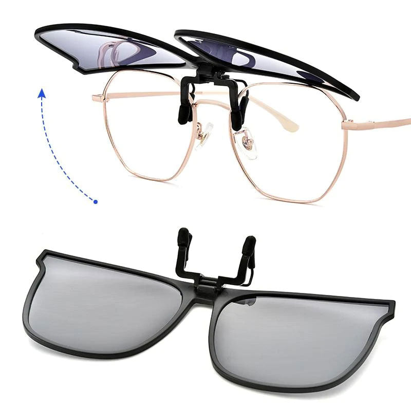 corlado | Neue polarisierte Clip-on-Klappsonnenbrille