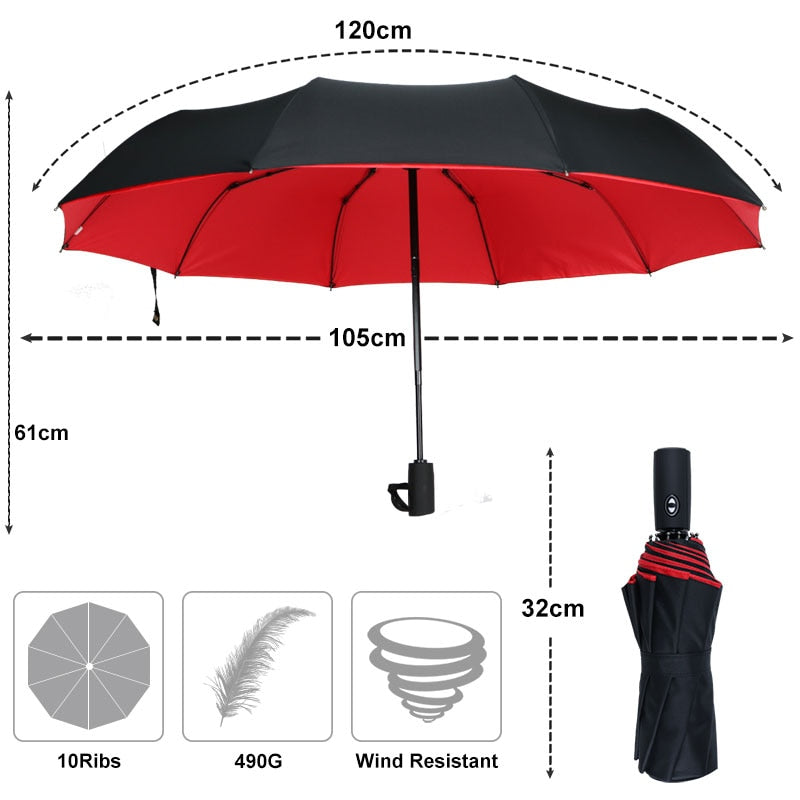 corlado | Winddichter Regenschirm