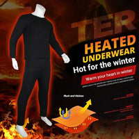 corlado | Thermo-unterwäsche mit Heizung – Beste wiederaufladbare Heizkleidung UK für Männer & Frauen, Winter Basisschicht Komfort